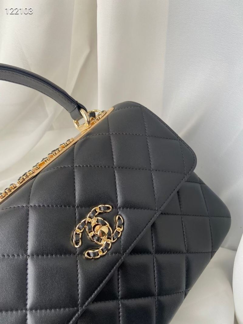 Ch**el top handle bags